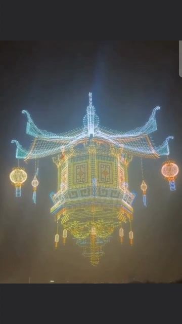 🤩 КРАСОТИЩА! В Китае 20 тысяч дронов побили рекорд, устроив грандиозное световое шоу в небеё

Такое