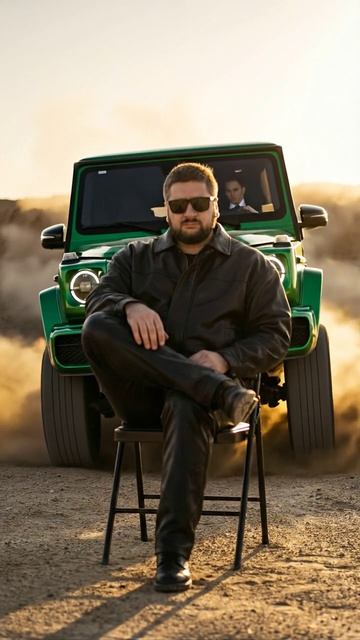 На стуле посреди пустыни!