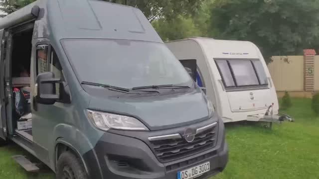 Самодельный  кастенваген на базе Opel Movano C из Германии