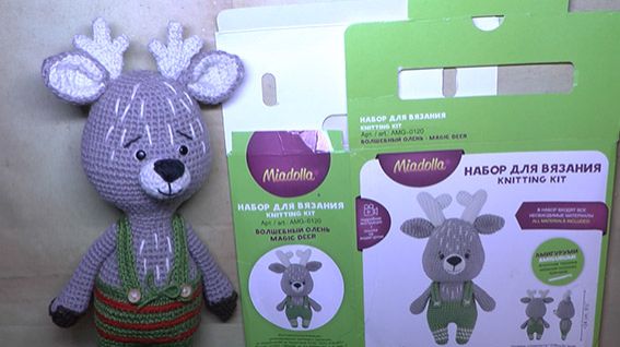 Волшебный Олень от Миадолы вязание крючком часть 6