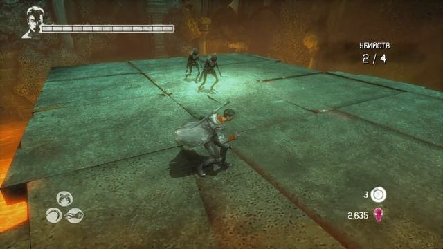 DmC - Devil May Cry Секретная миссия 17. Divergent Slaughter 17. Золото – Противоречивая резня