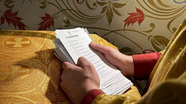 Проповедь перед Причастием в Родительскую субботу