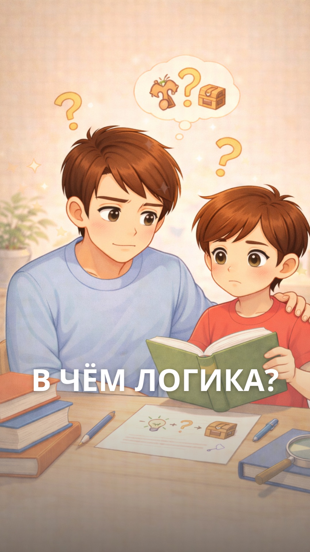 Ох уж этот русский язык😅 Делитесь с ребенком этим веселым наблюдением!