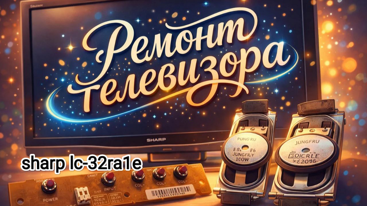 Ремонт телевизора Sharp. Переключается видео вход сам по себе