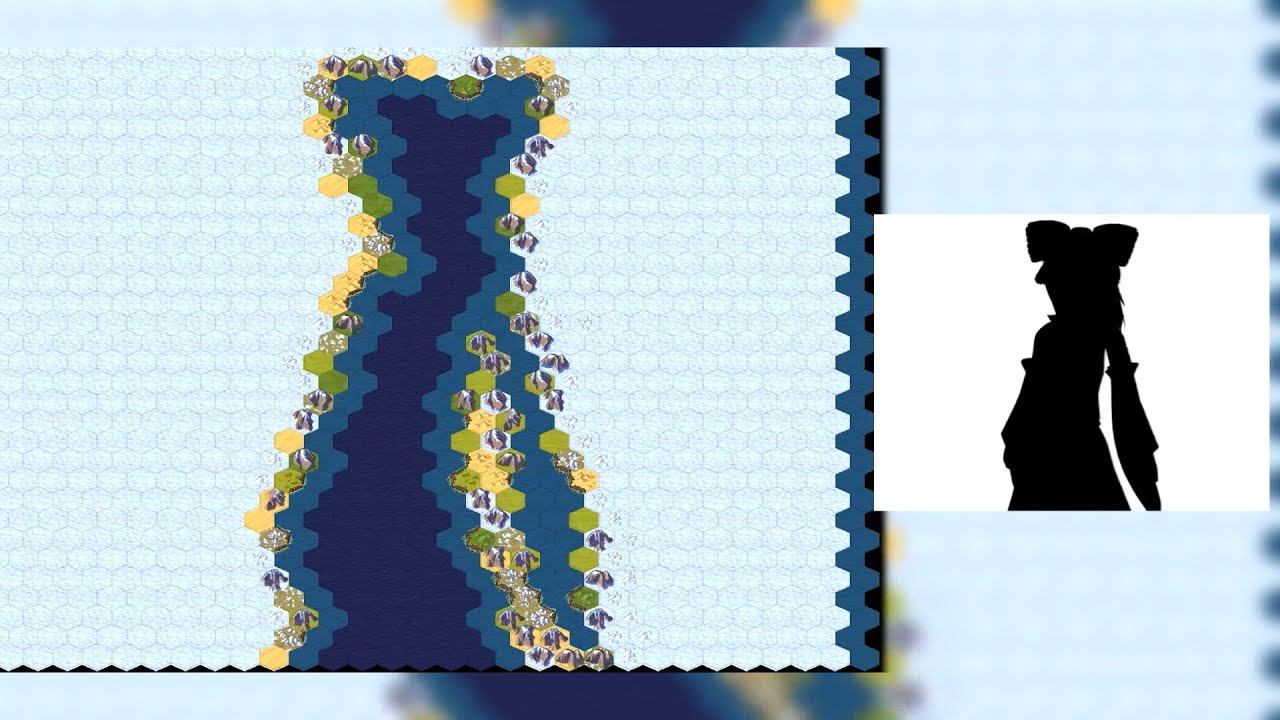 Bad Apple Made In Sid Meier's Civilization VI