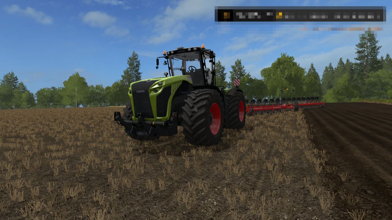 современный  колхоз №4 уборка урожая и пахата