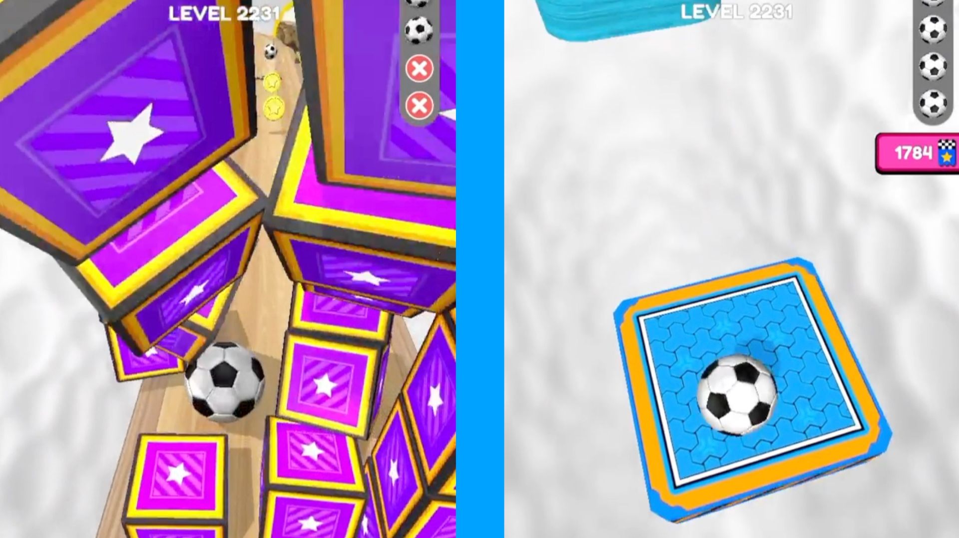 Going Balls  Super Speed run Gameplay New Update Level 2231