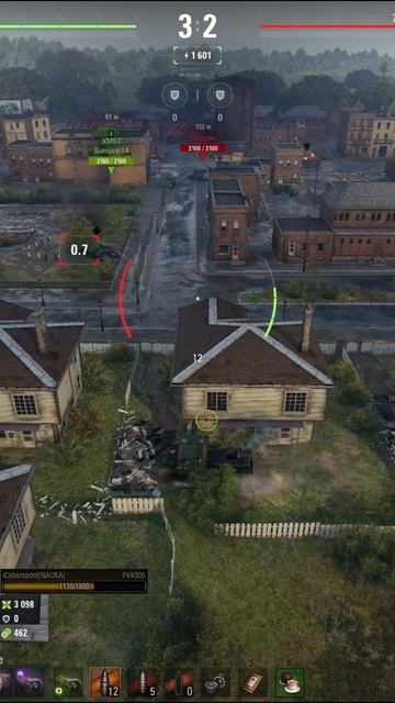 Агрессивная игра на FV 4005