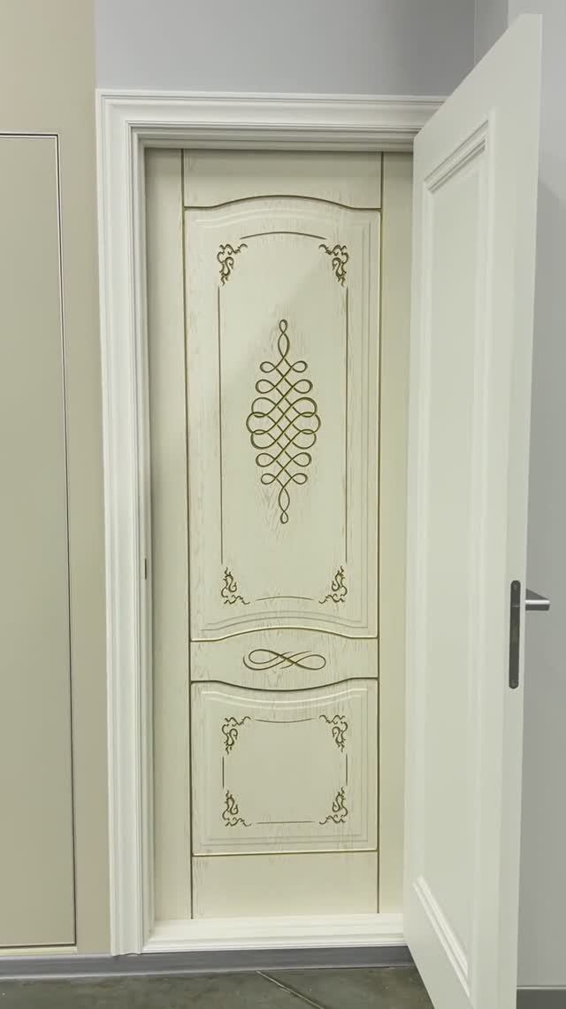Межкомнатные двери VFD Vesta Bianco PG экошпон. ВЛАДИМИРСКАЯ ФАБРИКА ДВЕРЕЙ.