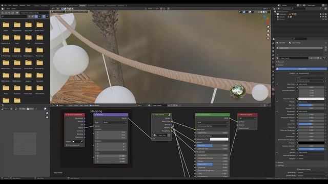 (music) летний пляж в Blender 2.93