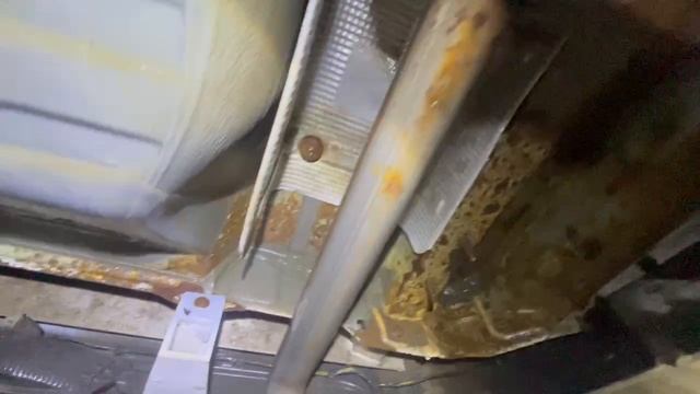 Состояние поверхности до пескоструйной зачистки.