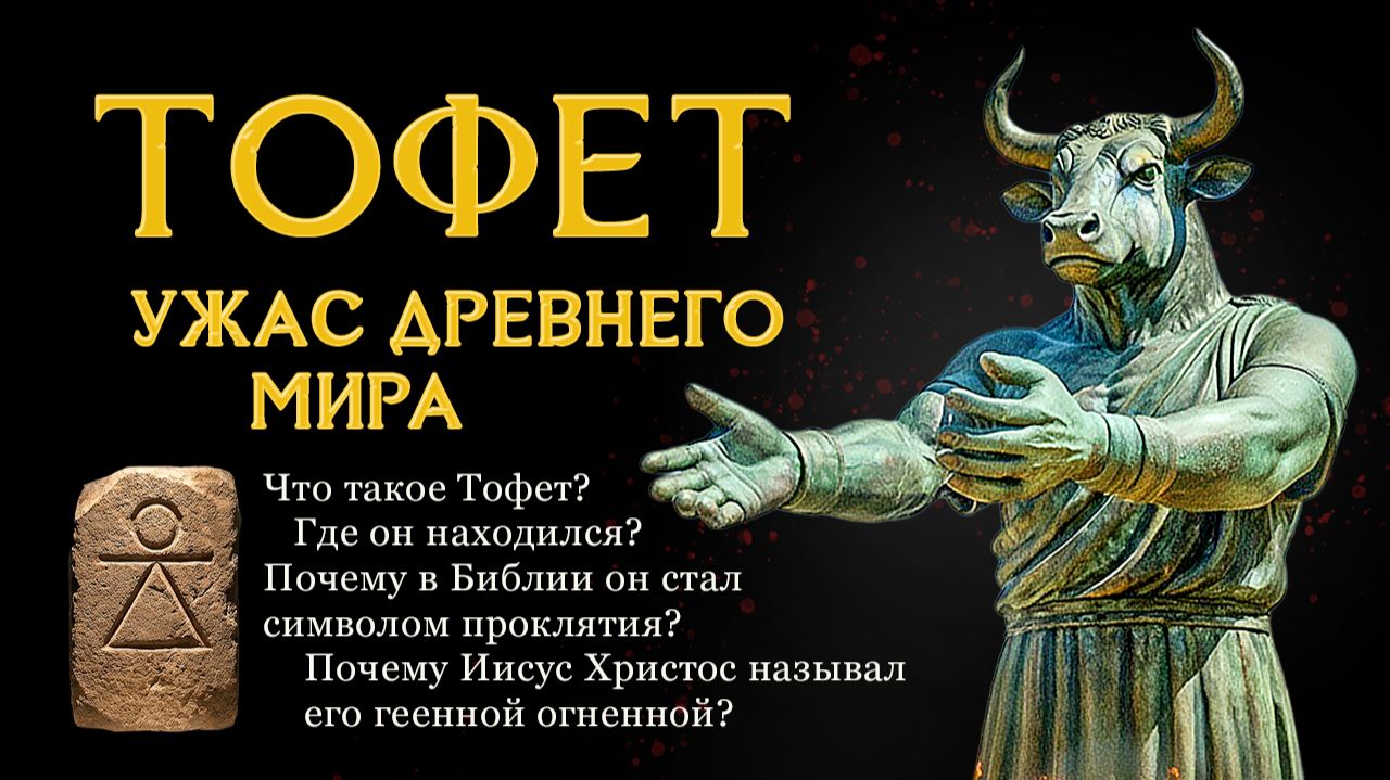 📜 Тофет – ужас древнего мира
