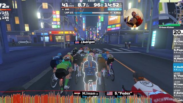 Stage 1 : Zwift Games: Kaze Kicher