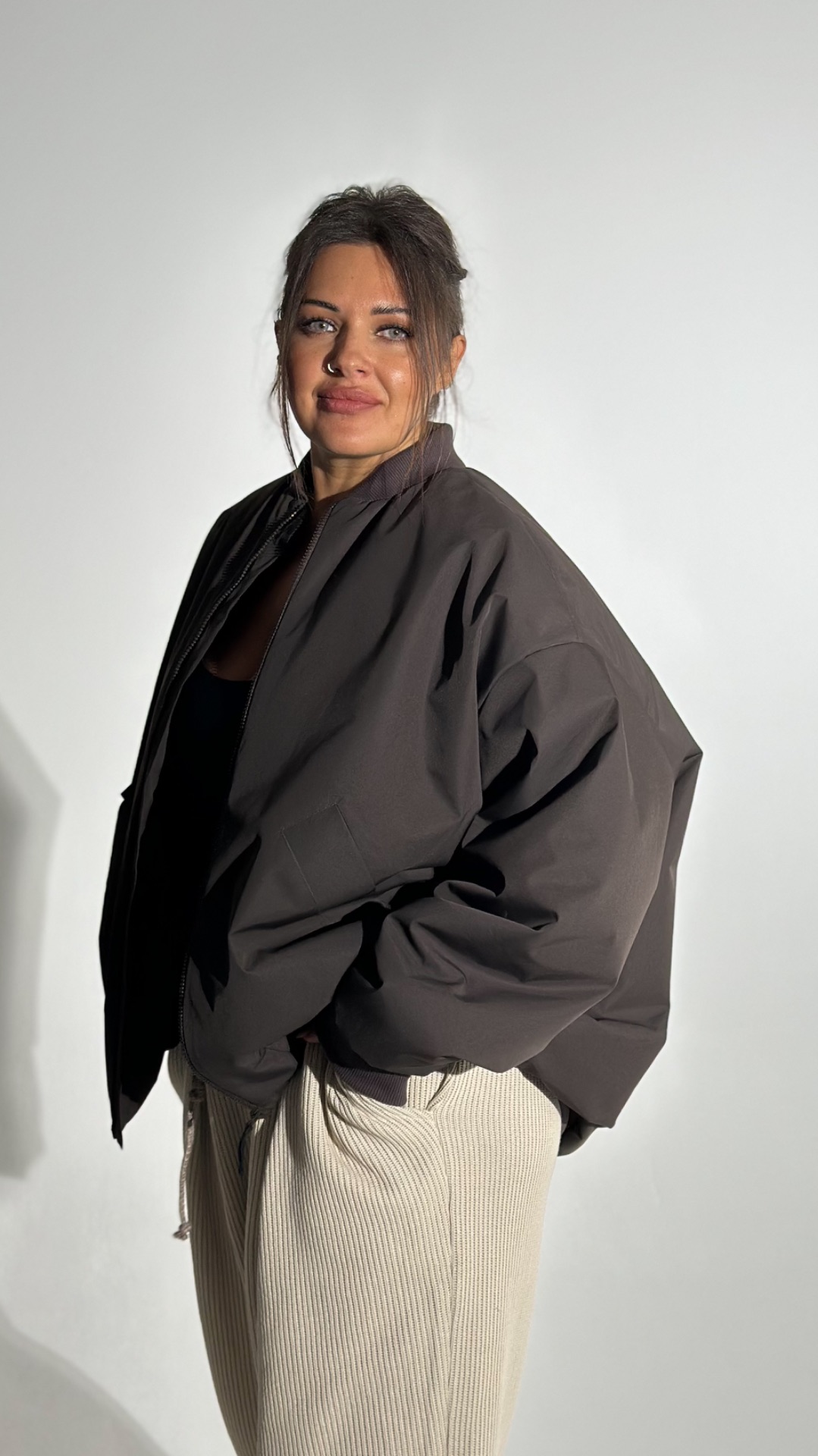 Куртка bru_бомбер 2.0 (коричневый)