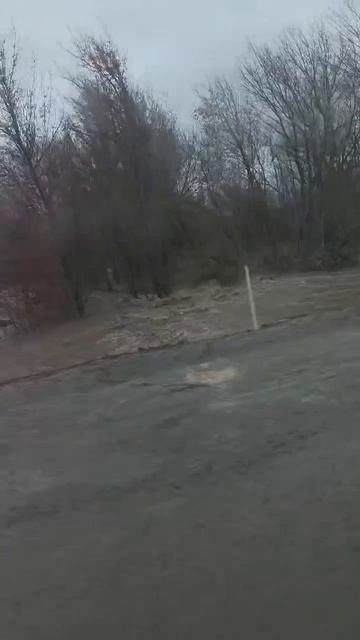 Стихия наступает. Вода идёт. Ольховатка 16.02.2026