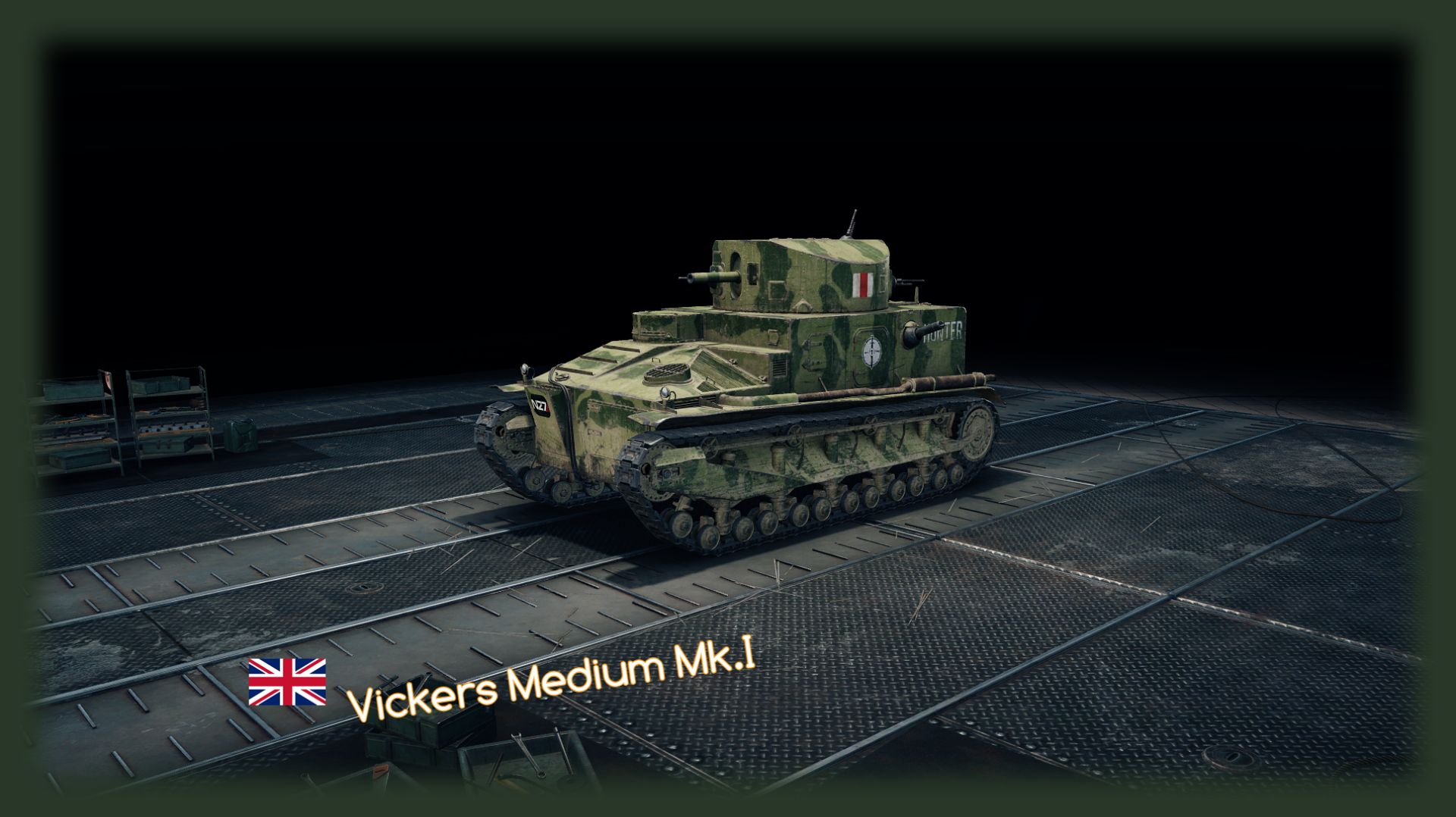 Vickers Medium Mk.I Мир танков опыт 762