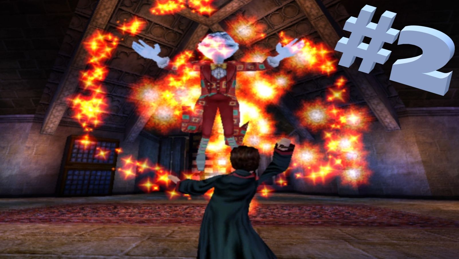 ГАРРИ, РОН И ГЕРМИОН. ПЕРВЫЙ БОС ▶ Harry Potter And The Philosopher Stone #2