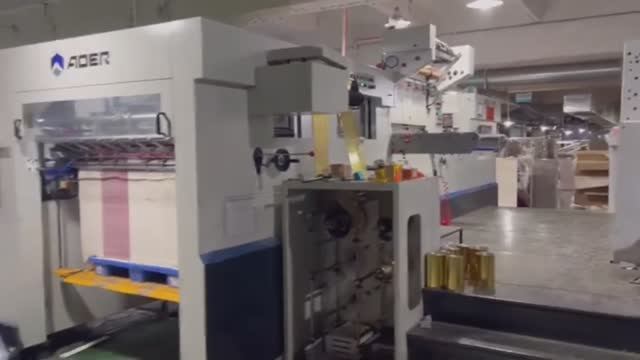 Автоматическая машина для плоской высечки AOER АЕМG-1300