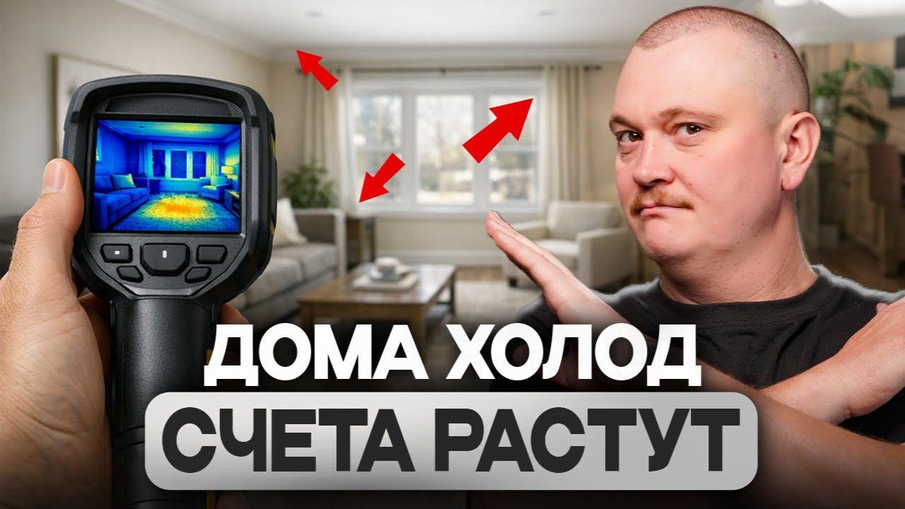 Из-за этих НЮАНСОВ твои СЧЕТА ЗА ОТОПЛЕНИЕ РАСТУТ В РАЗЫ! Так твой дом теряет ТЕПЛО!