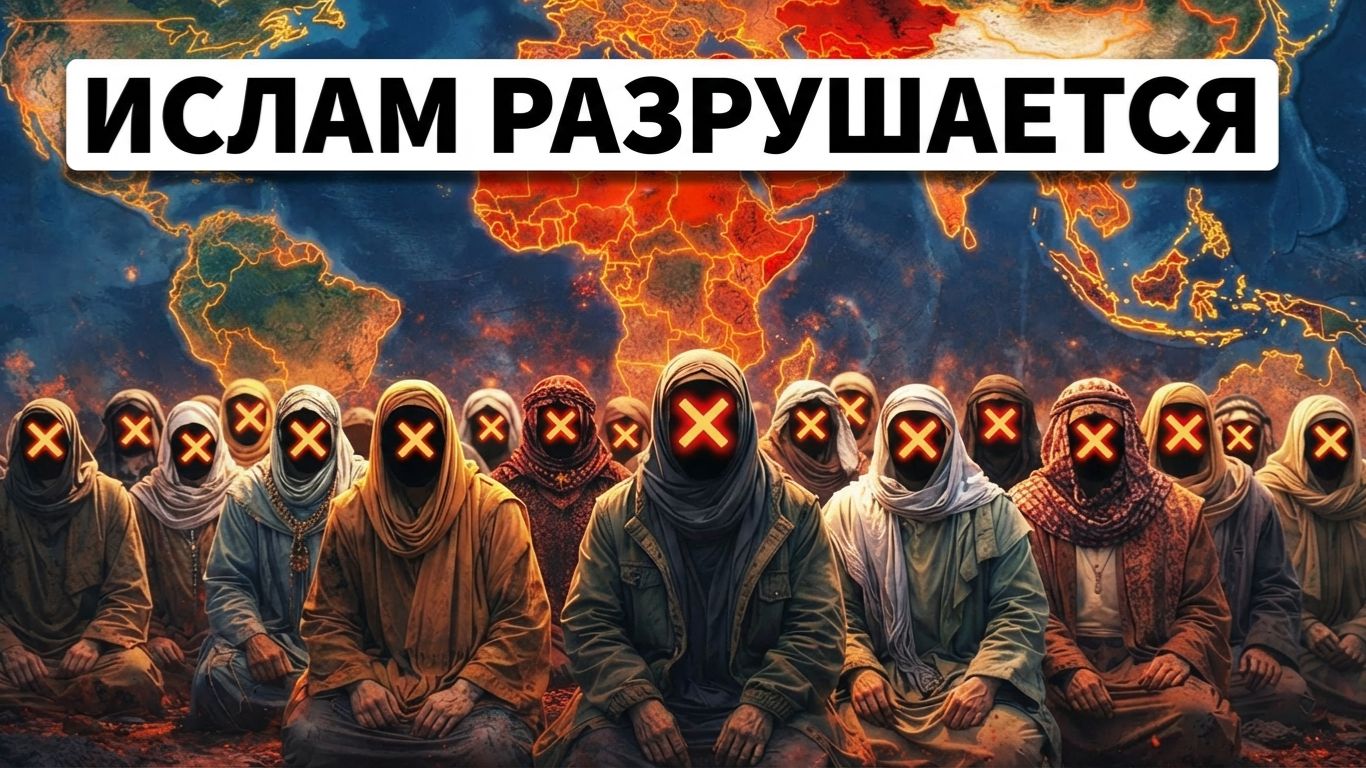 Ислам... РАЗРУШАЕТСЯ! #ислам #мусульмане #коран #мухаммад #христианство #сунна #религия #православие
