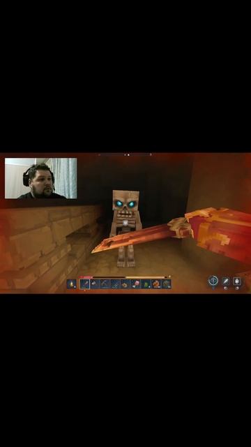 Вот как объяснить скелету, что я случайно его разбудил в саркофаге 🤣? #видеоигры #Hytale