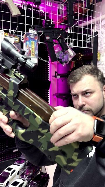 FN P90 ХАКИ — бункер ~400 ОРБИЗ + авто/одиночный | АКБ 7.4В