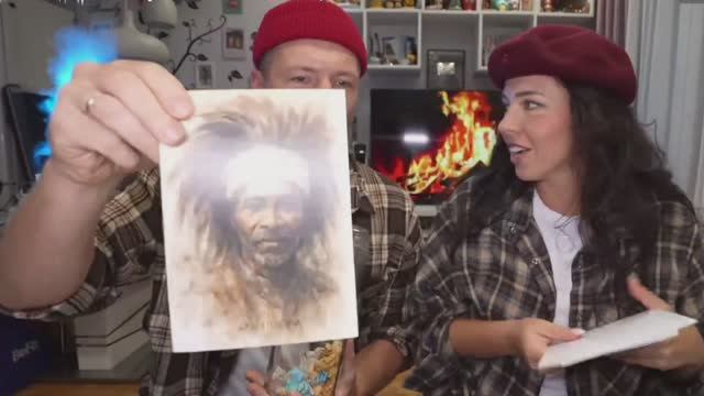 Выиграли открытку)