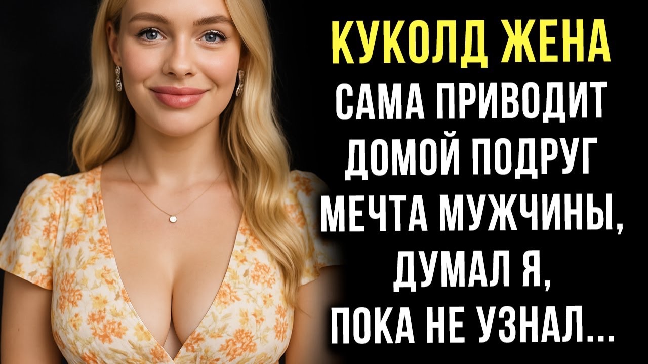 Куколд жена, которая сама приводит домой подруг мечта мужчины, думал я, пока не узнал...