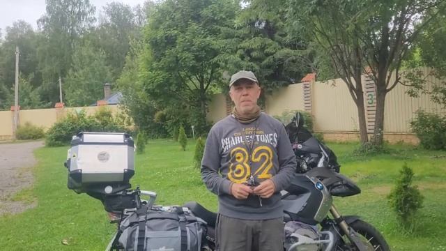 У нас в гостях байкер из Польши