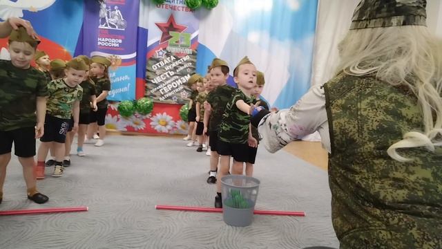 23 февраля в дет. саду 46