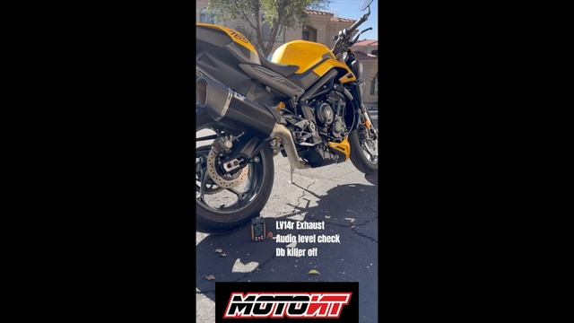 Triumph 765 2024 LeoVince Full