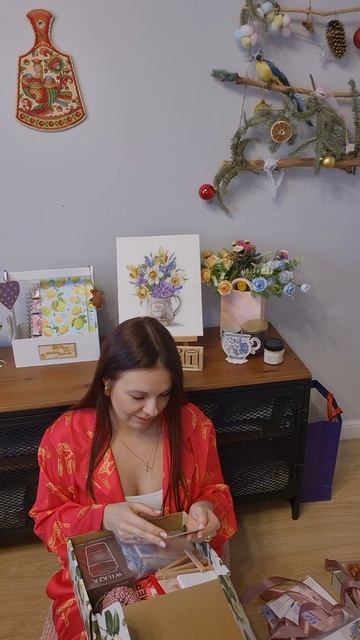 Распаковка подарка ко дню рождения довела меня до слёз ❤️