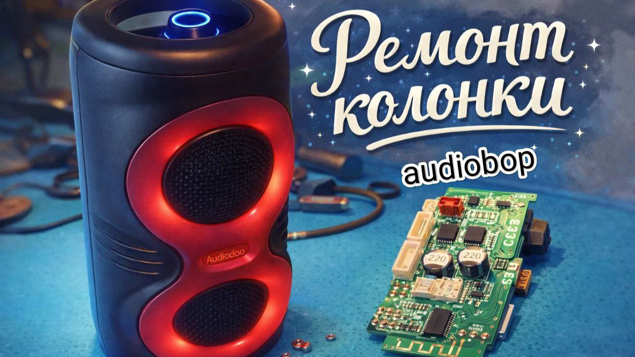 Ремонт Bluetooth колонки Audiobop