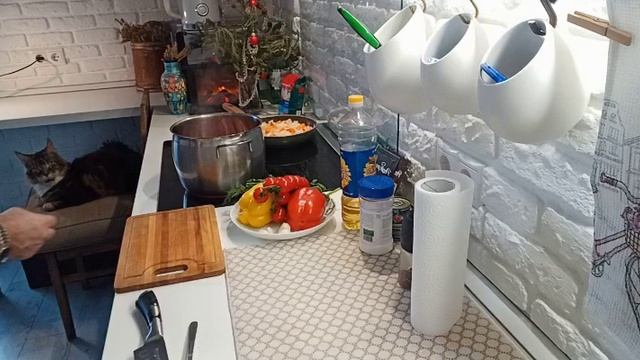 Готовим Гуляш🐄 🍅 🔥По Классическому Рецепту. Основной канал на YouTube 🐅 Мейн-Кун Лоря