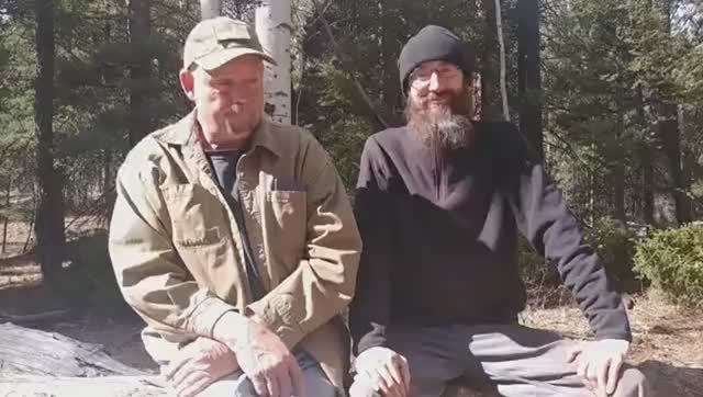 Jemez Fire Hole With A Tarp Shelter