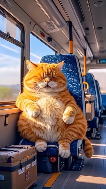 Кот едит дамой