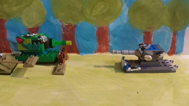 Крутая заруба кв-215vsPz 35