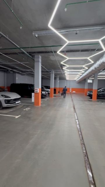 Паркинг огни Москвы