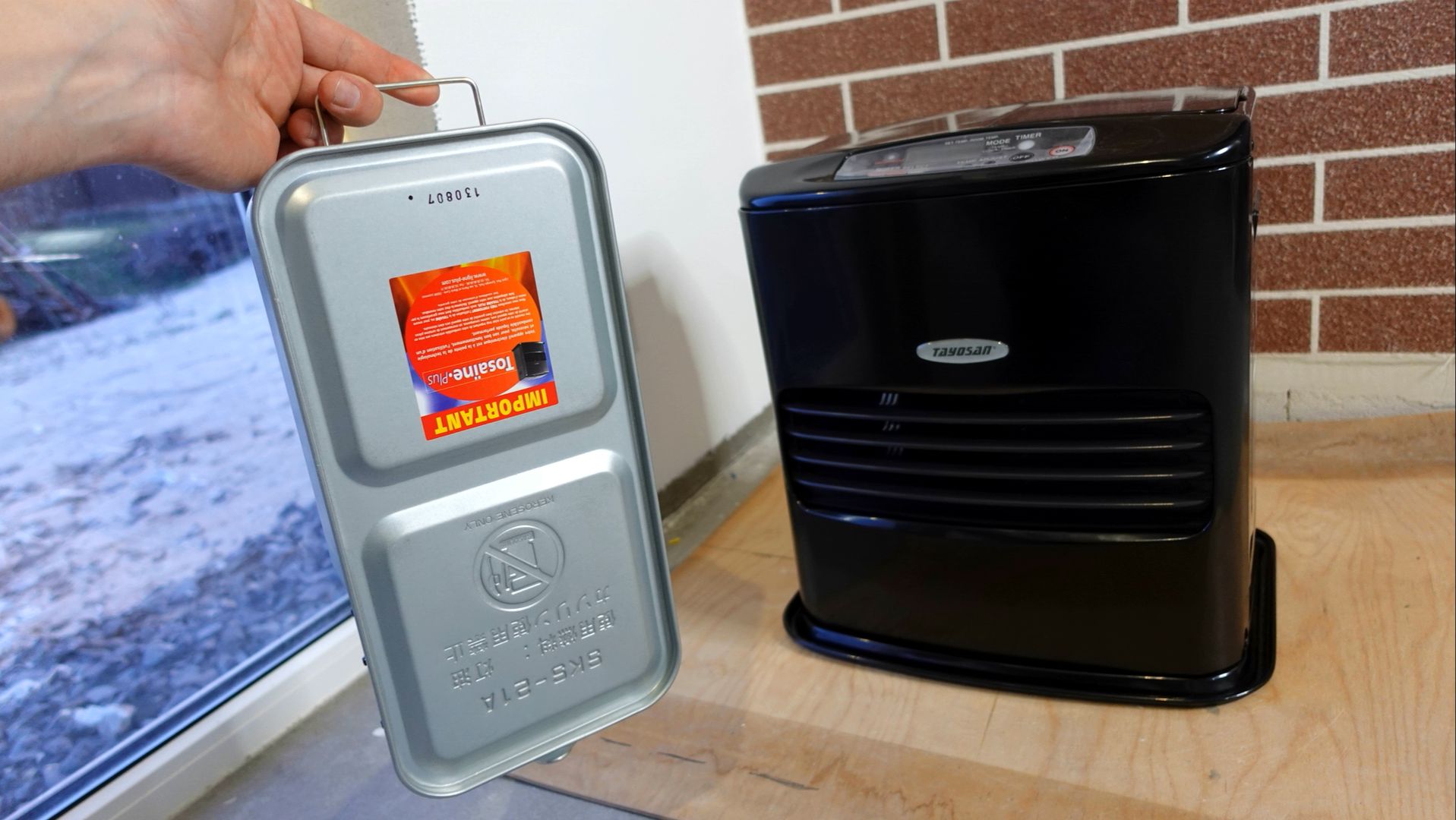 🔥Эксклюзивный зверь!? Японский керосиновый обогреватель! Большой тест ДРАЙВ☢