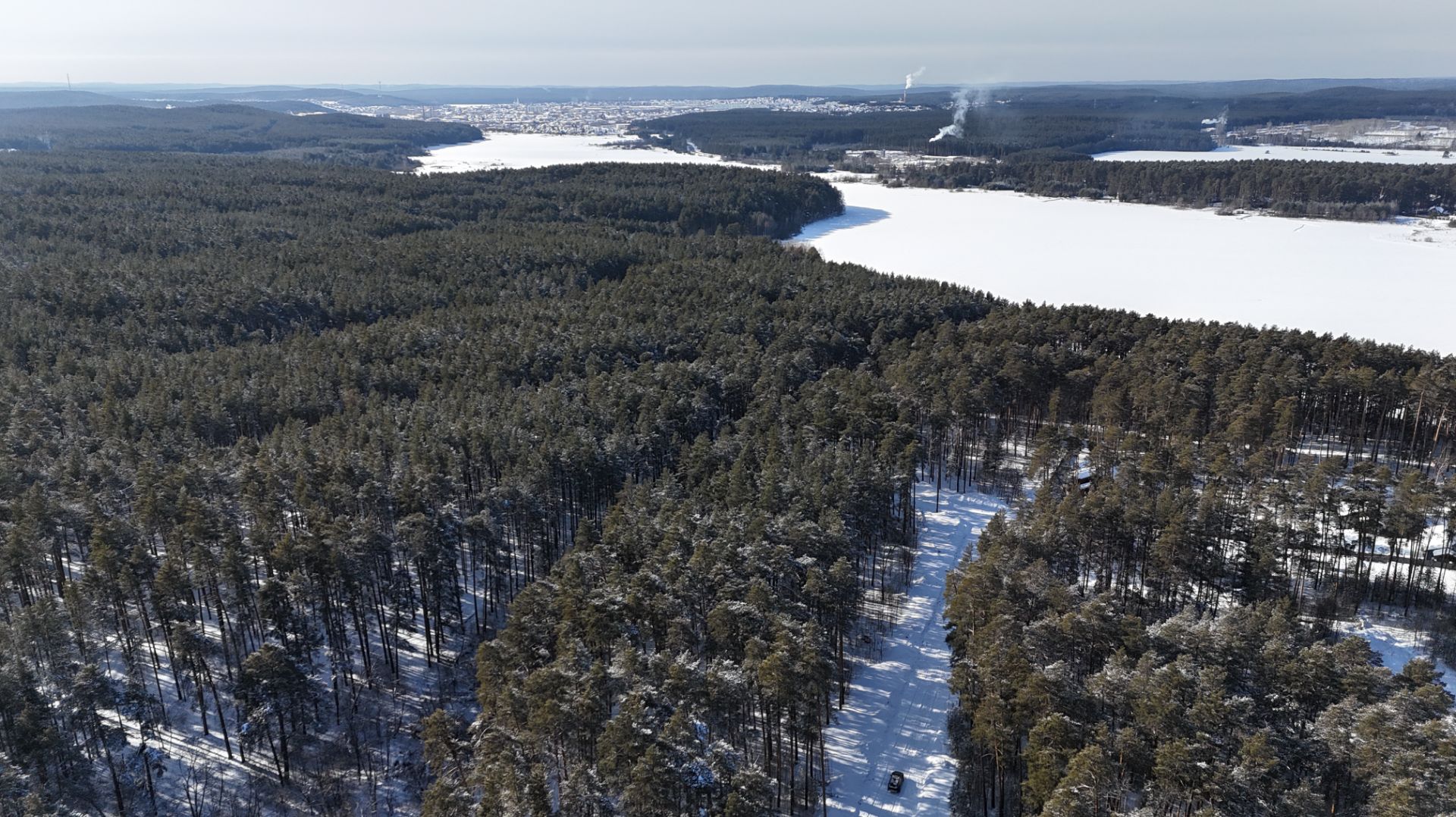 В продаже участок в сосновом бору в 300 метрах от озера (с. Кашино).