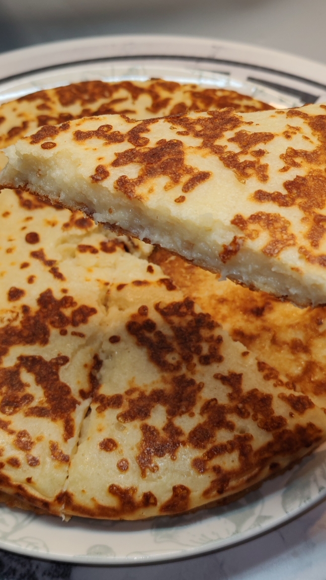 Сырная лепешка!