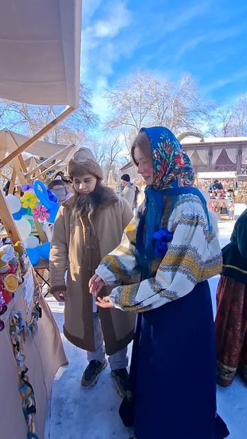 Мое участие на Масленицу в #уезднойярмарке в #паркелога.