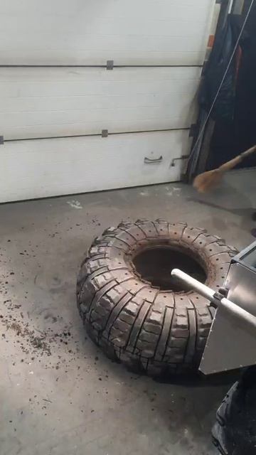 Шины краз, обдирка