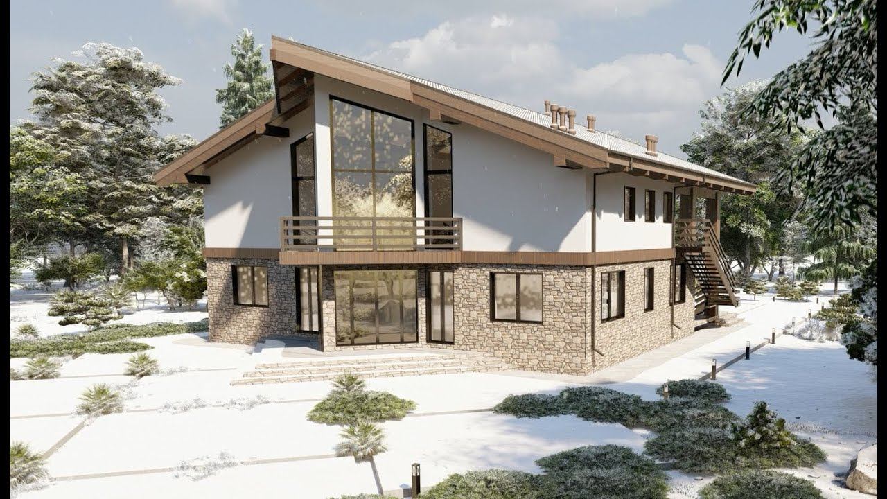 Проект дома с мансардой - Rg5030