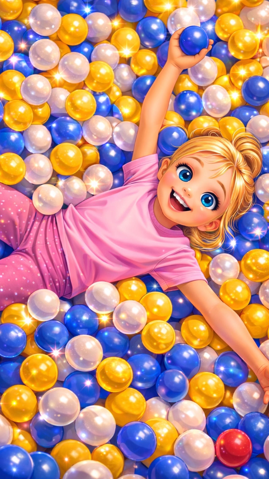 Мои весёлые приключения 🤩 Батут, горка и море шариков 🥳