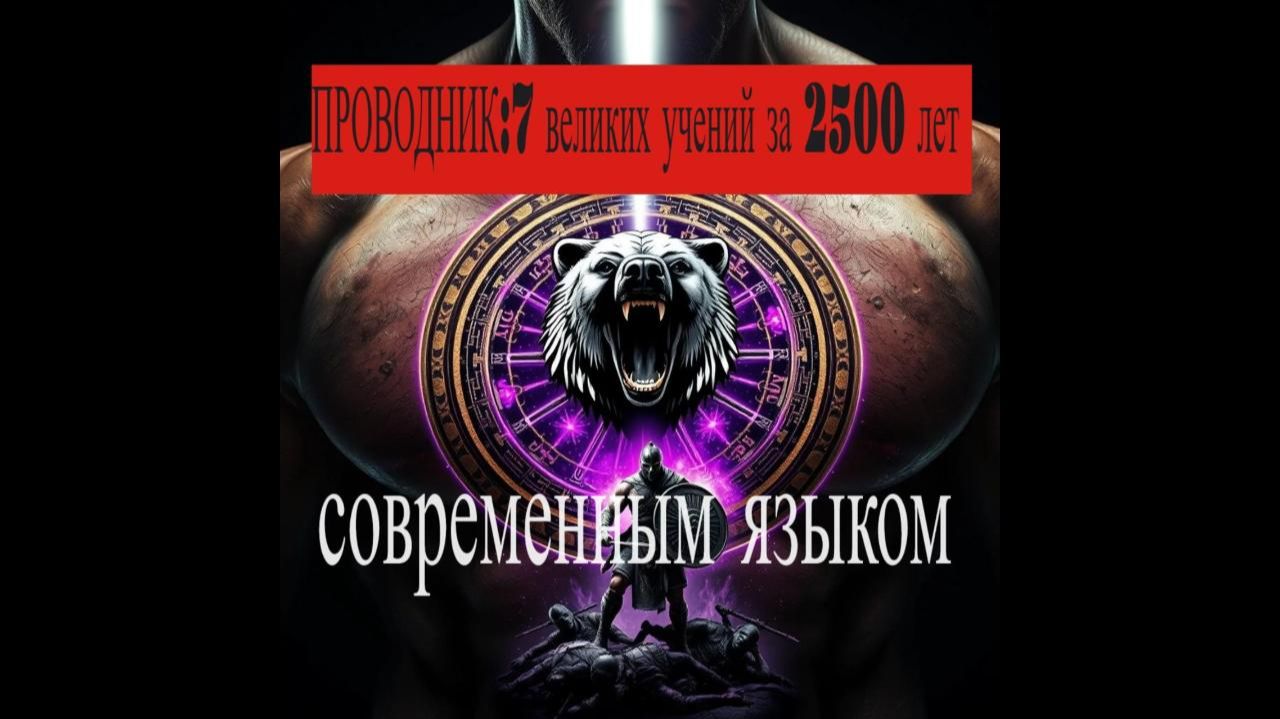 7 великих учений за 2500 лет в одной книге современным языком АУДИОКНИГА АВТОРА КАНАЛА