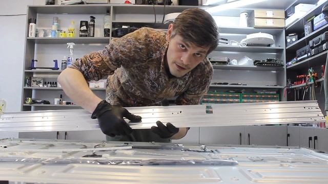 Мошеники на дому. Замена подсветки SONY KD-55XE8096