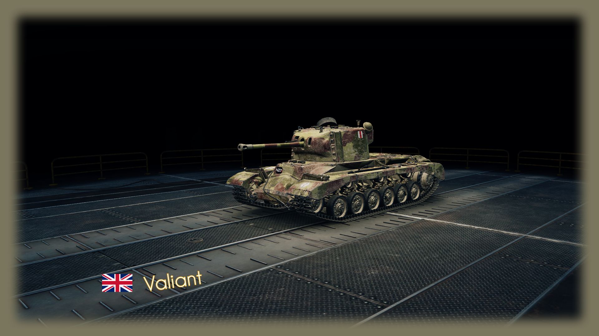 Valiant Мир танков опыт 1234