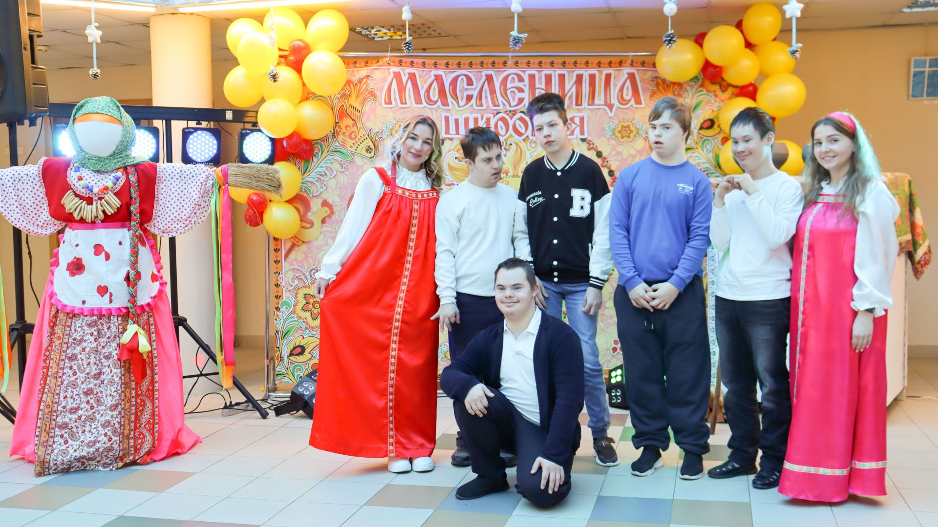 Широкая Масленица в особом семейном центре «Роза ветров»