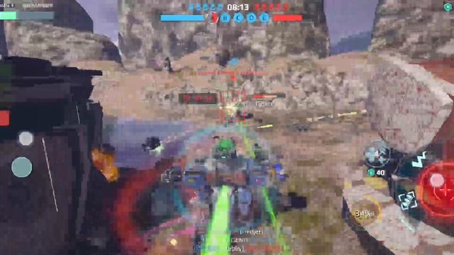 War Robots быстрый бой Igumi, Leo, Shenlou #warrobots .mp4